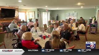 Appleton senior living center hosts Memorial Day cookout