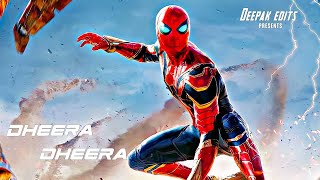 Spiderman mashup Tamil / Dheera Dheera song / kgf / Deepak edits
