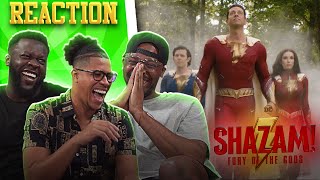 SHAZAM! FURY OF THE GODS - Official Trailer Reaction