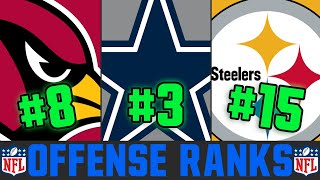 Ranking Every NFL Offense From WORST To FIRST For 2020