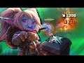 Is it possible to 1 shot an ADC with 1 shield throw? | Full Crit Galeforce Poppy Jungle