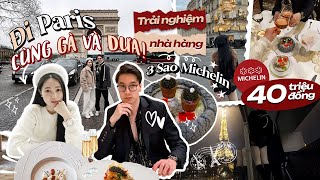 Vlog#144 ĐI PARIS TRẢI NGHIỆM BỮA TỐI 40 TRIỆU CÙNG GÀ TÂY TÂY  [Cuộc sống ở Mỹ của Gà Tây Tây]