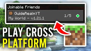 How To Play Minecraft Cross Platform (PC, Consoles, Mobile) - Full Guide