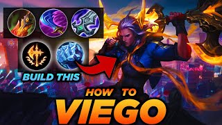 HOW TO PLAY VIEGO JUNGLE AFTER THE SEASON 13 CHANGES! Best Build/Runes S+ Guide - League of Legends