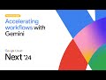 Using Gemini AI workflows for productivity | Google Cloud