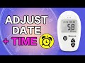 How to set the time and date for Safe Accu?