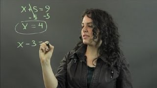How to Solve Algebra Equations Using Inverse Operations : Measurements & Other Math Calculations