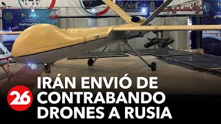 Irán envió de contrabando drones a Rusia para apoyar a las tropas de Putin en su invasión a Ucrania