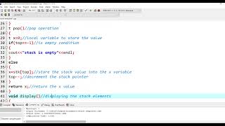 stack template using dynamic arrays