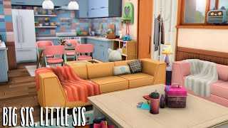 Big Sis, Little Sis 🧸💕...(Sims 4 Speed Build)