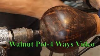 Turning a Pot: Four Ways to Turn Project- December 2024                Woodturning with Sam Angelo