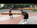 【バスケ】代々木公園で元帰宅部と1on1したら速すぎた【1on1】