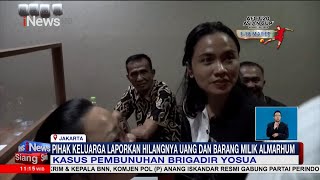 Pihak Keluarga Laporkan Hilangnya Uang dan Barang Milik Yosua #iNewsSiang 16/02