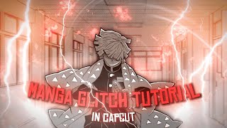 My Manga Glitch Tutorial In Capcut | I Finally Did It 🔥 #capcutpc