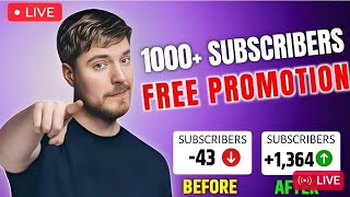 🔴 live 🤑 YouTube channel checking promotion 🥳 1k subscribe free 😍😍