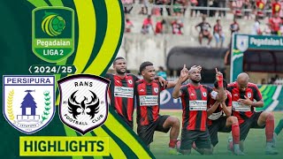 LIVE PERSIPURA VS RANS FC LIGA 2 INDONESIA.