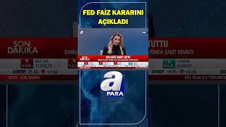 ABD Merkez Bankası (FED), Politika Faizini 4,25-4,50 Aralığında Sabit Bıraktı #shorta #fed