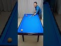 미니당구 3쿠션 역회전 되돌아오기 3뱅크 mini billiards 3 cushion reverse spin return 3 bank shot