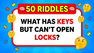 50 Tricky Riddles Only 1% of Geniuses Can Solve! 🧠