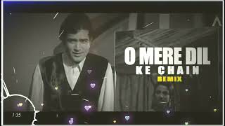 O Mere Dil Ke Chain Lo-Fi Mix Old Is Gold Dj Remix Kishore Kumar Old Hindi Songs Dj Rishi Music