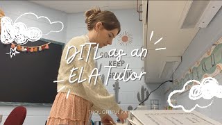 ELA Tutor | back at work after Hurricane Helene