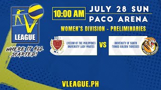 LPU vs. UST - Full Match | Preliminaries | 2024 V-League Collegiate Challenge Women's Division