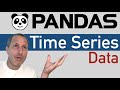 Python Pandas - Working with TIME & Date SERIES Data | Datetime & Timestamp