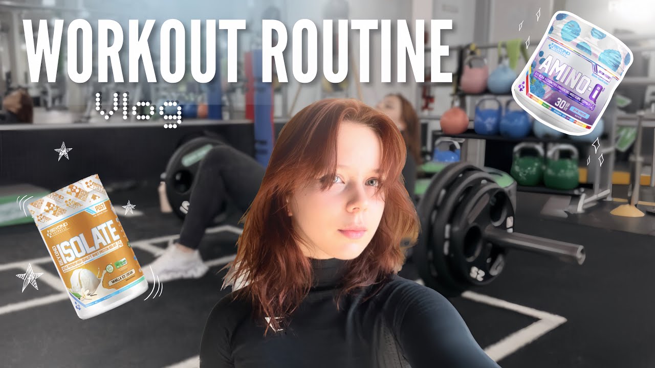 Workout Routine Vlog Youtube