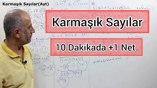 10 Dakikada Karmaşık Sayılar | +1 Net #öğrenmegarantili