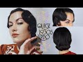 1930s Finger Wave + Kiss Curl Hairstyle (NO HEAT, NO CURL, NO SET)⎢VINTAGE TIPS & TRICKS