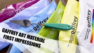 Gaffrey Art  Material  Heavy Texture - First Impressions