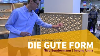 Gesellenstück von Nico Sendermann – DIE GUTE FORM NRW