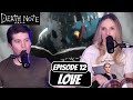 Death of a Shinigami | Death Note Couple Reaction | Ep 12, “Love”