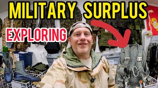 Finding INCREDIBLE Gear At This Epic Military Surplus Store In Colorado!
