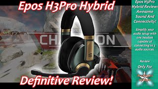 Epos H3Pro Hybrid Review: Awesome Sound And Connectivity!