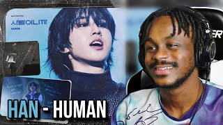 HAN (한) - HUMAN [Stray Kids : SKZ-RECORD] **REACTION**