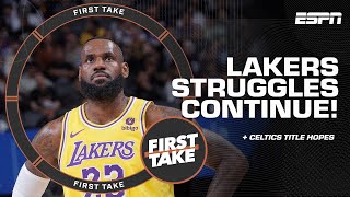 Windy ADVISES Lakers fans to CHEER for Kings after LA's BIG loss + Celtics title hopes | First Take