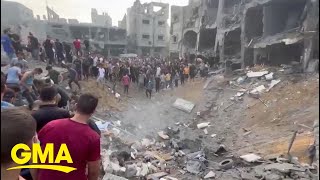 Israel strikes refugee camp in Gaza