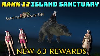 FFXIV: Island Sanctuary Rank 12 Rewards \u0026 Unlocks - Mount \u0026 Outfits!