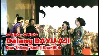 Dalang Bayu Aji bersama Nanda 