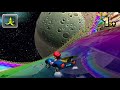 Mario Kart 7 Rainbow Road (Mario Gameplay) Nintendo 3DS