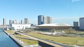 【ゆりかもめ】有明編　#撮り鉄 #ゆりかもめ #東京 #観光 #絶景 #映えスポット #train #モノレール#レインボーブリッジ #Japan#有明 #豊洲 #お台場 #フジテレビ