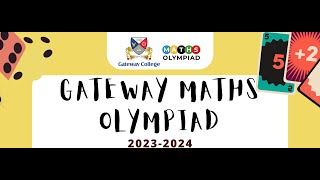 Gateway Maths Olympiad