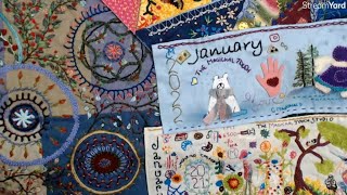 2025 Stitch Journey / Fiberart Friday / stitch talk / giveaway information