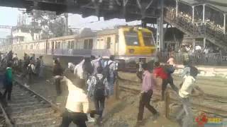 Stone Pelting On Speeding Mumbai Local At Diva Railway Station