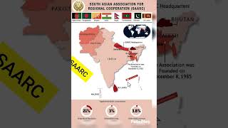 SAARC organization #saarc #saarccountries #trending #viralvideo #shorts