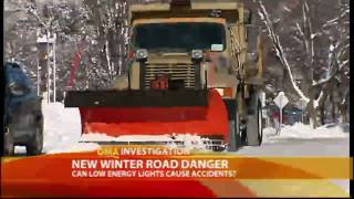 Winter Hazard: Snow-Covered Traffic Lights