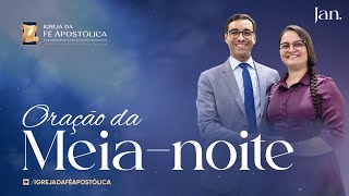 🔴 Oração da Meia-Noite | 18/01/25 | Pr. Johny Mange | Ao Vivo