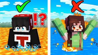 IF YOU CHOOSE THE WRONG WAY, YOU DIE! - Minecraft Challenge | OMOCITY 😂 | ( Tagalog )