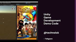 Bus And Subway Surfer #unity #gaming #gamedevelopment #sourcecode Walkthrough Video